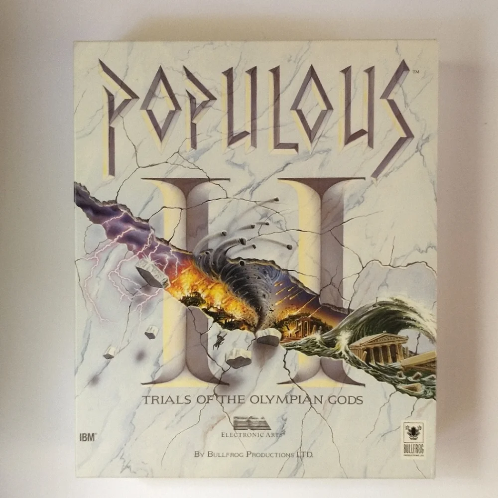 Populous 2: Trials Of The Olympian Gods Big Box PC Game